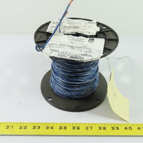 OmniCable M514ST-05 14AWG THHN/THWN-2 Stranded Copper Wire Blue/White 600V 250'