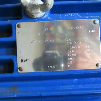 Dayton 3C415C 42" Belt Drive Tubeaxial Fan 7-1/2Hp 230/460V 50/60Hz Tested