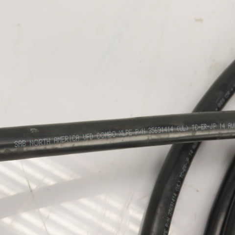 SAB North America 35691414 14AWG/4c w/18AWG/1pr Shielded Pair 600V VFD Cable 23'