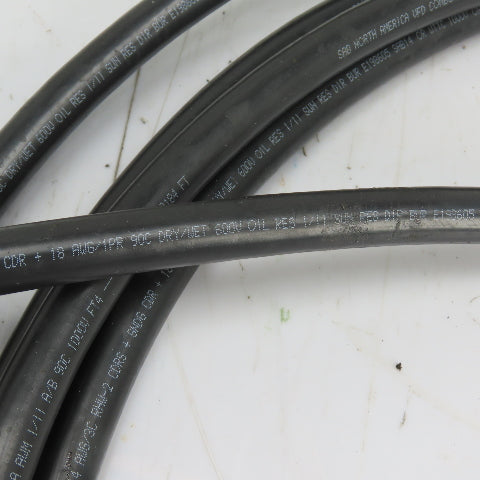 SAB North America 35691414 14AWG/4c w/18AWG/1pr Shielded Pair 600V VFD Cable 23'