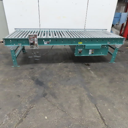 ACS 40" x 10' Long Friction Roller Conveyor 480V 3Ph 32FPM NEEDS BELT