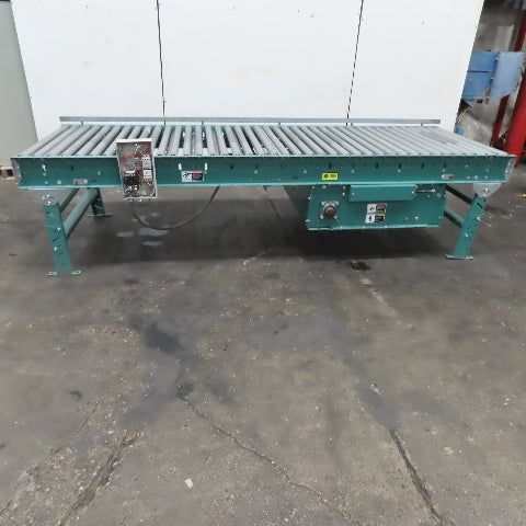 ACS 40" x 10' Long Friction Roller Conveyor 480V 3Ph 32FPM NEEDS BELT