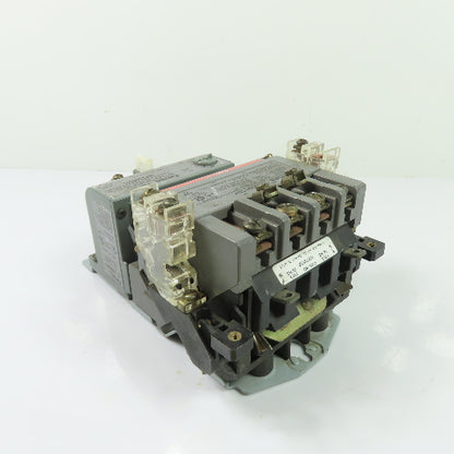 Furnas 14DS32A 600VAC 27A Motor Starter w/48ASD3M20 Overload Relay 120V Coil