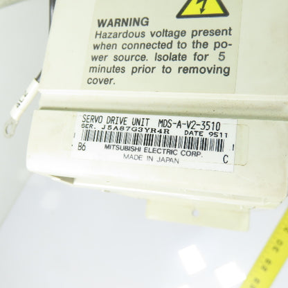 Mitsubishi Electric MDS-A-V2-3510 Servo Drive Unit 270-310VDC Input