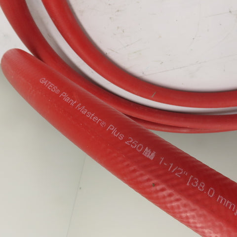 Gates Plant Master Plus 250 1-1/2" Multi-Purpose Rubber Hose 250 PSI 25'