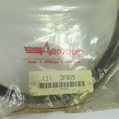 Aeroquip 3F805 1/4 In. Hydraulic Hose Assembly w/ Female JIC Fittings