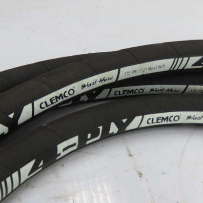Clemco N/A 4-Ply Rubber Blast Hose 175PSI 9+lbs Length Unknown