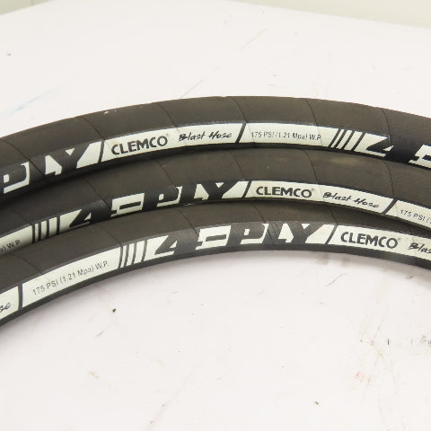 Clemco N/A 4-Ply Rubber Blast Hose 175PSI 9+lbs Length Unknown