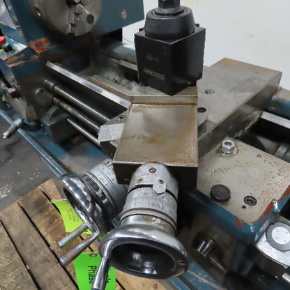 Enco 110-2034 12" x 36" Gap Bed Bench Engine Lathe 1-1/2Hp 110/120-230V 1Ph