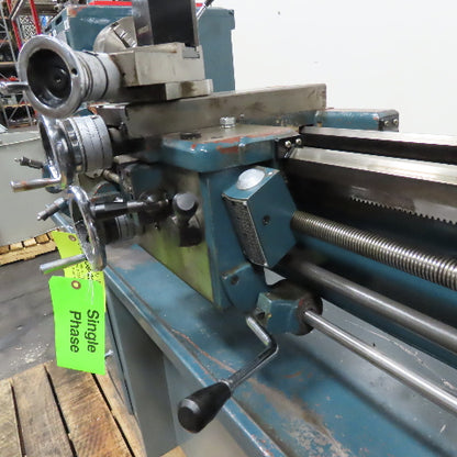 Enco 110-2034 12" x 36" Gap Bed Bench Engine Lathe 1-1/2Hp 110/120-230V 1Ph