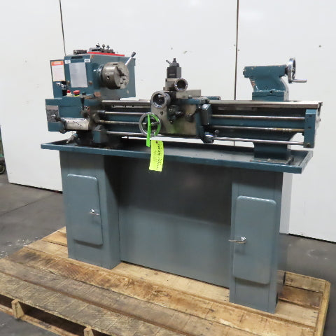 Enco 110-2034 12" x 36" Gap Bed Bench Engine Lathe 1-1/2Hp 110/120-230V 1Ph