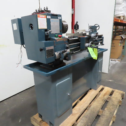 Enco 110-2034 12" x 36" Gap Bed Bench Engine Lathe 1-1/2Hp 110/120-230V 1Ph