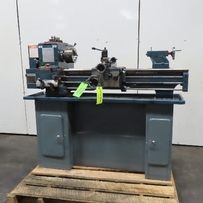 Enco 110-2034 12" x 36" Gap Bed Bench Engine Lathe 1-1/2Hp 110/120-230V 1Ph