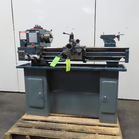 Enco 110-2034 12" x 36" Gap Bed Bench Engine Lathe 1-1/2Hp 110/120-230V 1Ph