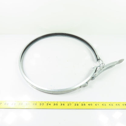 Nordfab 8010005532 13" QF Quick-Fit Galvanized Duct Clamping Ring W/ Gasket