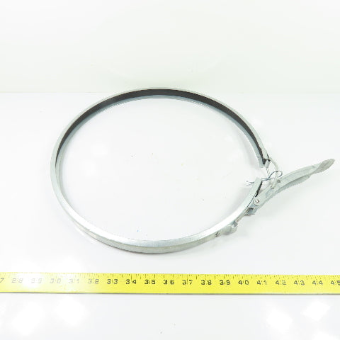Nordfab 8010005532 13" QF Quick-Fit Galvanized Duct Clamping Ring W/ Gasket