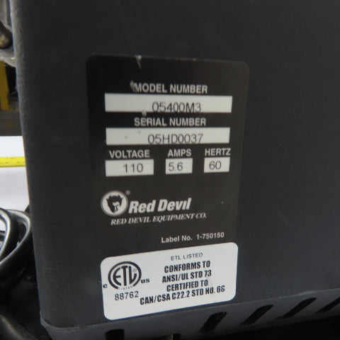 Red Devil 5400 Twin-Arm Paint Shaker Mixer 2 Gallon Cans 110V 5.6A