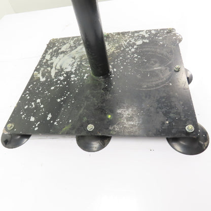 Pedestal Floor Stand Base Equipment Suction Mount 29-3/4" Tall