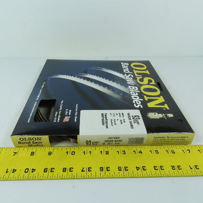 Olson WBPP485004 93-1/2" Wood Band Saw Blade 3/8" .020 4TPI