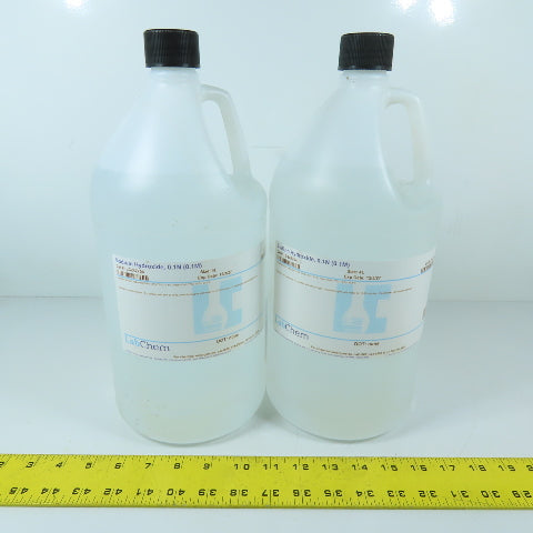 LabChem LC242704 N/A Sodium Hydroxide 0.1N (0.1M) Size 4L Lot Of 2