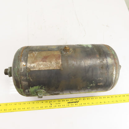 8 Gallon Horizontal Compressed Air Receiver Storage Tank 125PSI