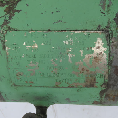 15 Gallon Horizontal Compressed Air Receiver Storage Tank 125PSI