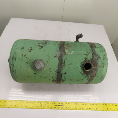 15 Gallon Horizontal Compressed Air Receiver Storage Tank 125PSI