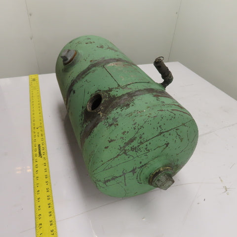 15 Gallon Horizontal Compressed Air Receiver Storage Tank 125PSI