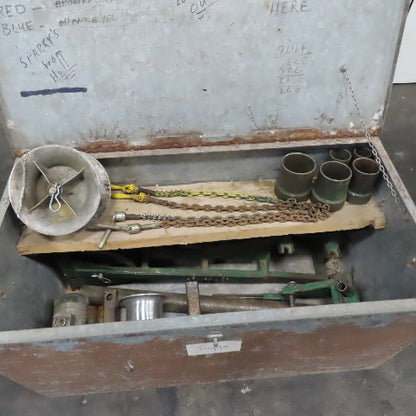 Greenlee Model 640 115V 300RPM Cable Puller Tugger W/ Jobsite Storage Box
