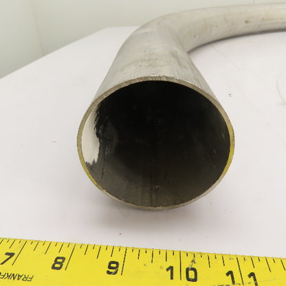 3" OD 90°Stainless Steel 90° Elbow Exhaust Tube Conduit