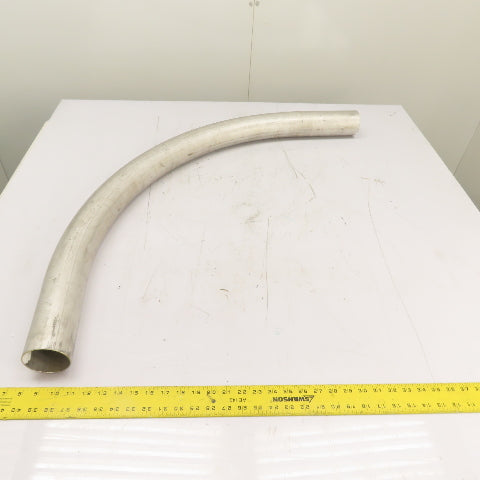 3" OD 90°Stainless Steel 90° Elbow Exhaust Tube Conduit