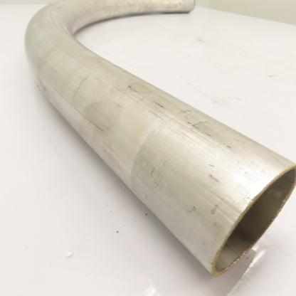 2-1/2" OD Stainless Steel 90° Elbow Exhaust Tube Conduit