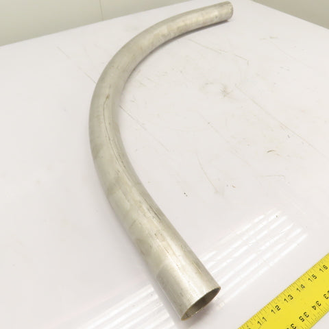 2-1/2" OD Stainless Steel 90° Elbow Exhaust Tube Conduit