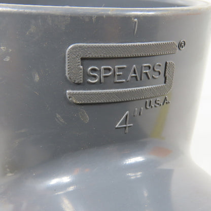 Spears 801-040 4" Schedule 80 PVC Tee Fitting