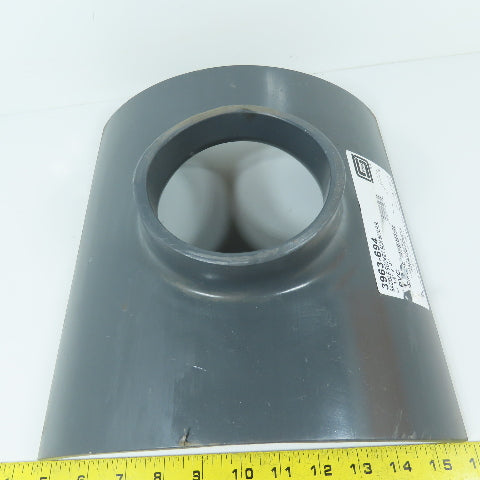 Spears 3963-694 14 x 4 Inch Schedule 80 PVC Saddle Socket Fitting