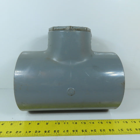 Spears 801-532C 6 x 6 x 3 Inch Schedule 80 CPVC Reducing Tee Fitting