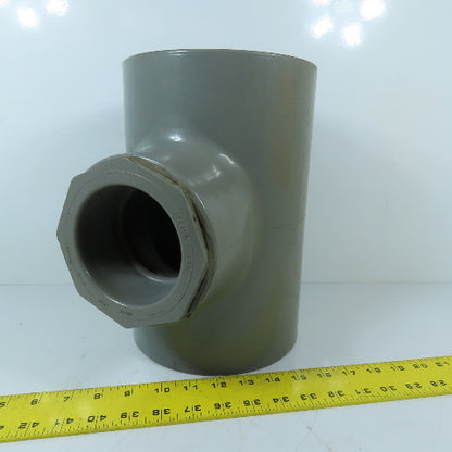Spears 801-532C 6 x 6 x 3 Inch Schedule 80 CPVC Reducing Tee Fitting