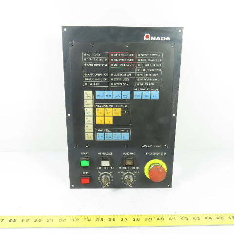 Amada A98L-0001-0634#B A02B-0084-C183 CNC Turret Punch Operator Control Panel