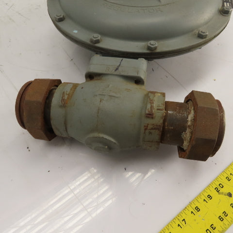 Sensus 243-12-2 2" NPT Gas Pressure Regulator w/ Shutoff Valve 6-14"WC IRV