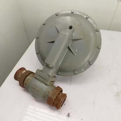 Sensus 243-12-2 2" NPT Gas Pressure Regulator w/ Shutoff Valve 6-14"WC IRV