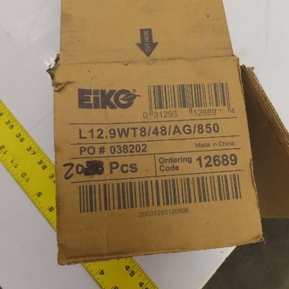 EiKO 12689 L12.9WT8/48/AG/850 12.9W 2200Lm 4' LED Linear Tube Light Lot Of 20