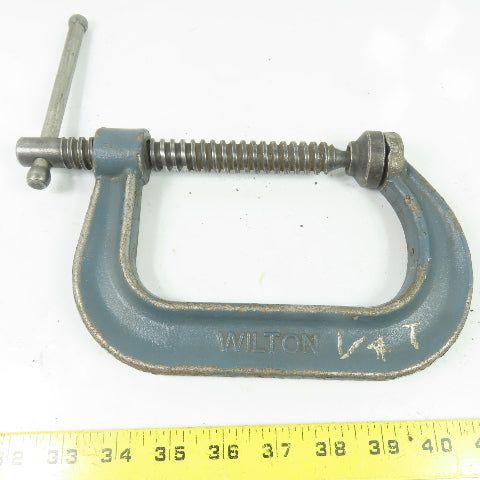 Wilton 404 4-1/4inForged Steel C-Clamp