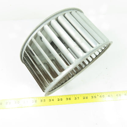 Steel Squirrel Cage Blower Fan Wheel 7-1/2" OD 3-3/4" Wide 14mm Bore