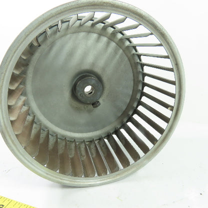 Steel Squirrel Cage Blower Fan Wheel 7-1/2" OD 3-3/4" Wide 14mm Bore