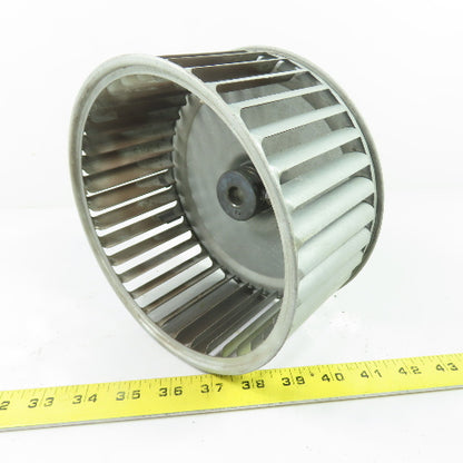 Steel Squirrel Cage Blower Fan Wheel 7-1/2" OD 3-3/4" Wide 14mm Bore