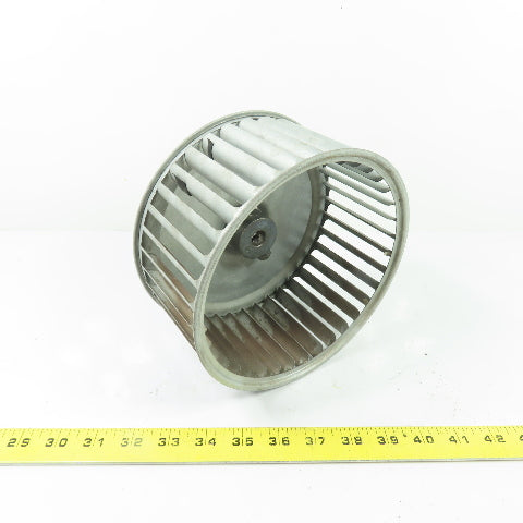 Steel Squirrel Cage Blower Fan Wheel 7-1/2" OD 3-3/4" Wide 14mm Bore