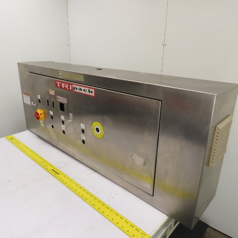 TRIpack 52.5"x 19.75"x 9.75" Stainless Steel Electrical Enclosure w/ Disconnect