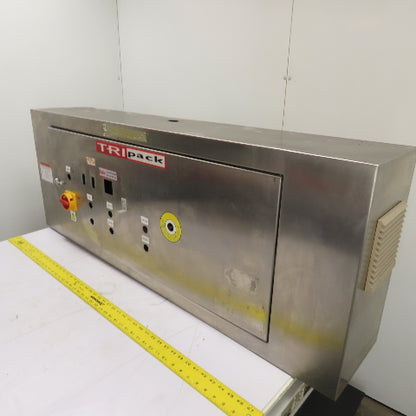 TRIpack 52.5"x 19.75"x 9.75" Stainless Steel Electrical Enclosure w/ Disconnect