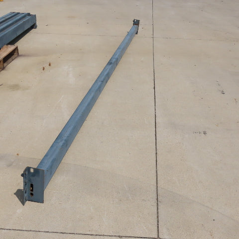 12' x 5" x 1-5/8" Shaved Pin Pallet Racking Beam Shelf 6,150Lb.