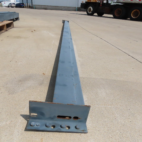 12' x 5" x 1-5/8" Shaved Pin Pallet Racking Beam Shelf 6,150Lb.